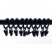 Labellevie 1.38" Metal Curtain Rings with Clips 10 Pcs - B06XYLHQGP